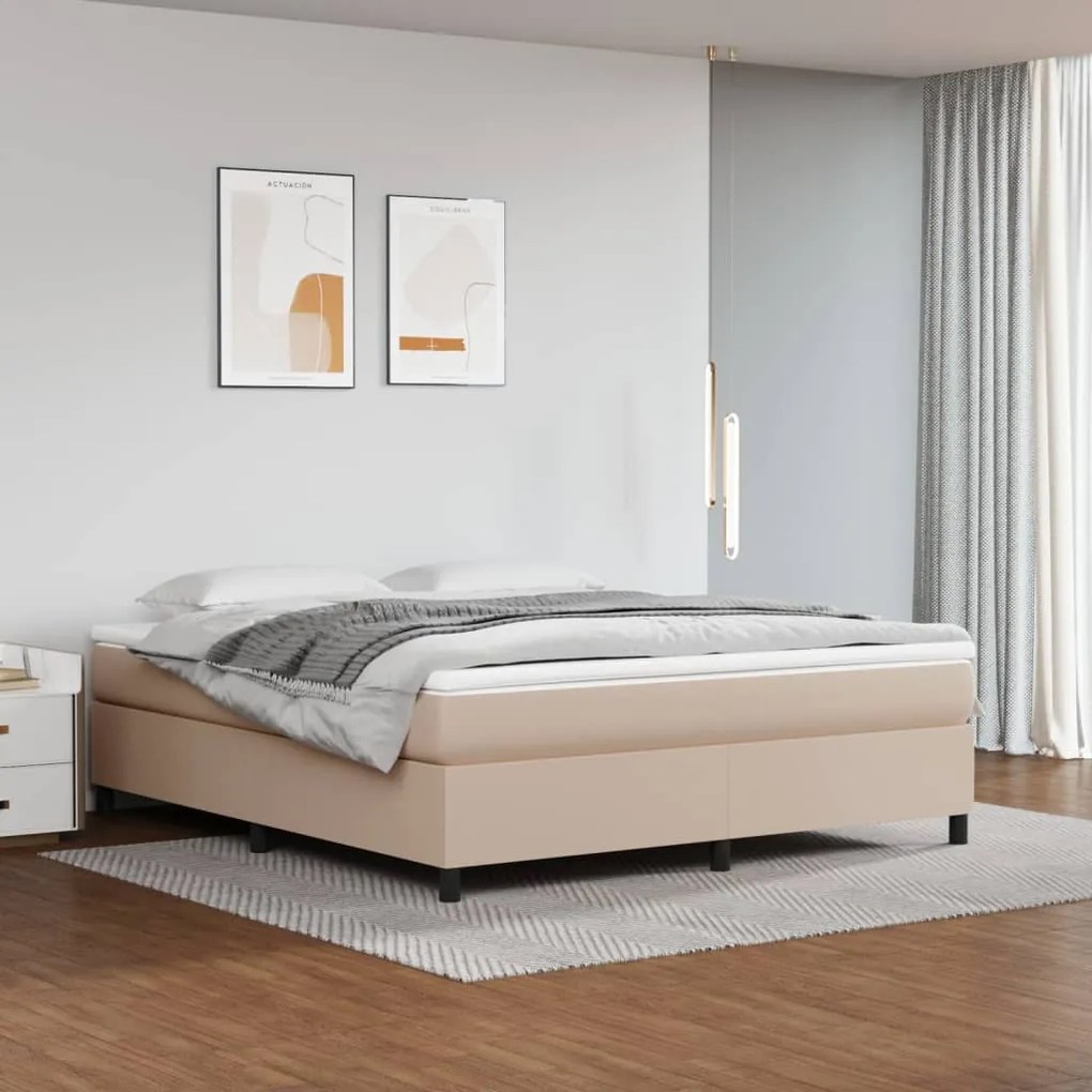 Giroletto Cappuccino 160x200 Cm İn Similpelle /