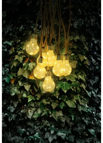 Globo 33694-10 - LED Solare catena decorativa 50xLED/0,06W/3,2V IP44