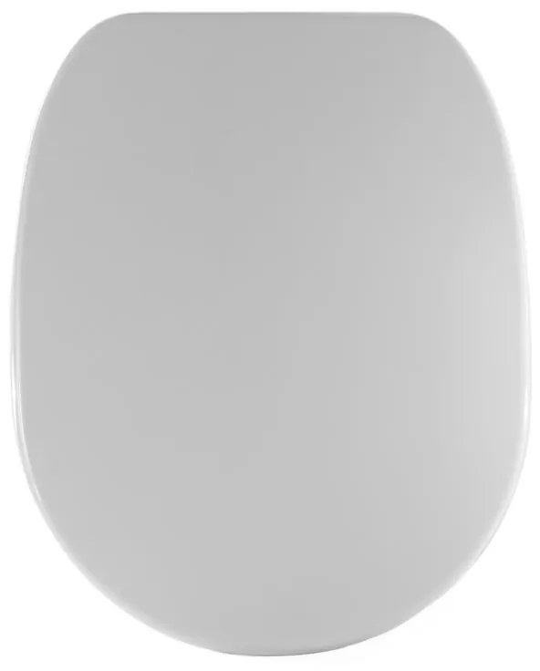 Copriwater CONNECT ovale dedicato per serie sanitari con chiusura rallentata sganciabile in urea bianco