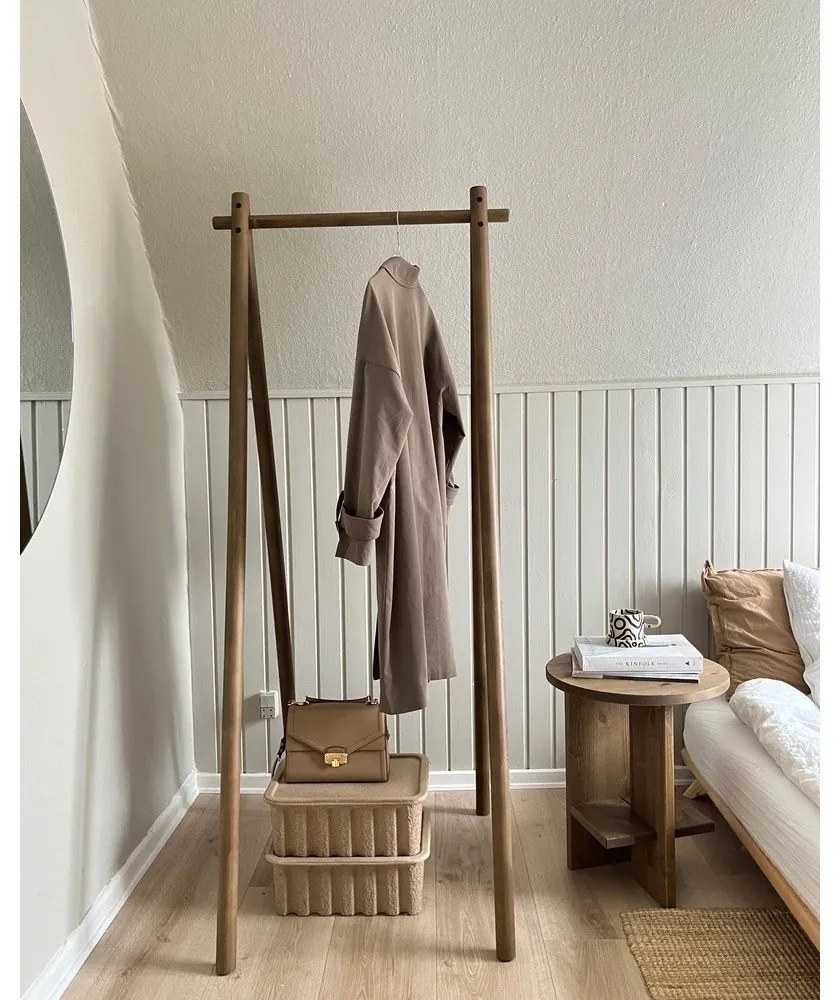 Appendiabiti in legno di pino marrone Hongi - Karup Design