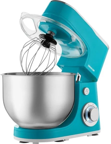 Sencor - Robot da cucina con ciotola in acciaio inox 1300W/230V turchese