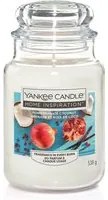 Pomegranade Coconut, candela in giara grande Yankee Candle