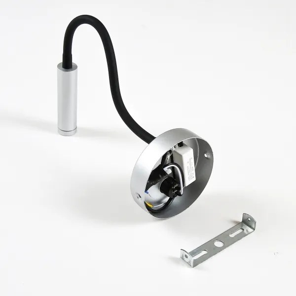 Brilagi - LED Lampada flessibile da muro MAYA LED/3W/230V 4000K argento