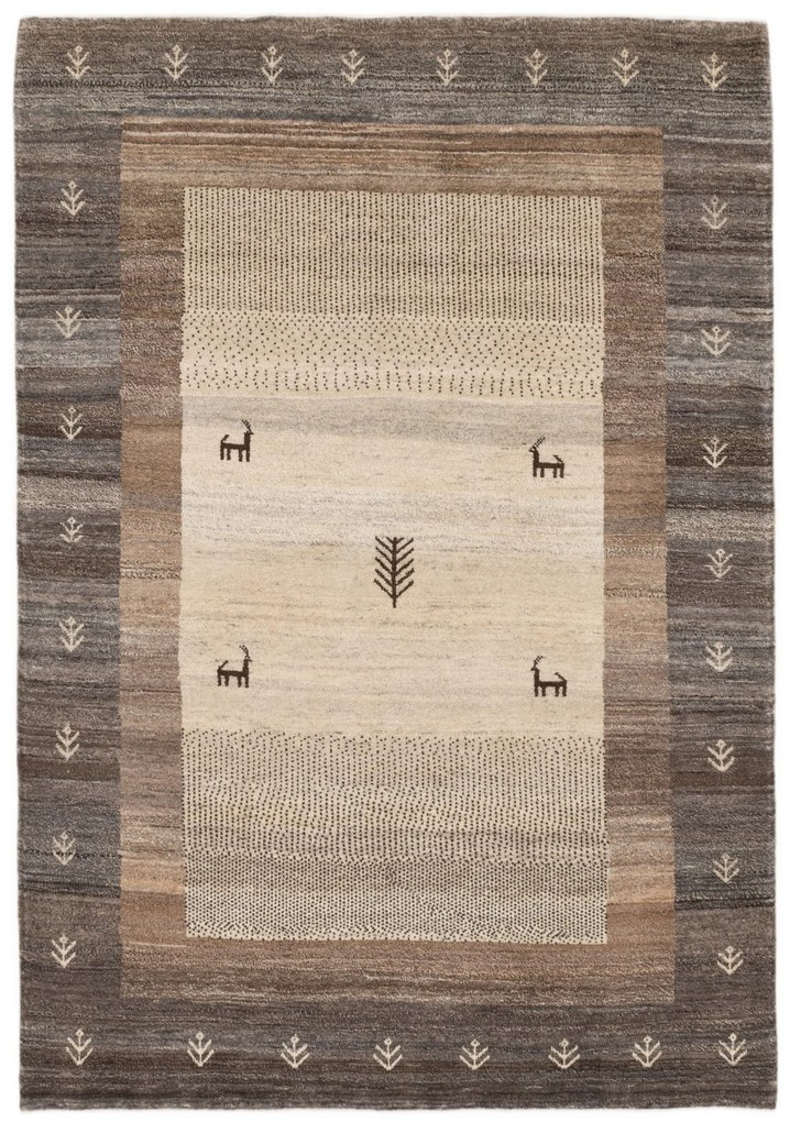 Gabbeh Tappeto persiano 170 x 250 Marrone (Iran) Annodato A Mano