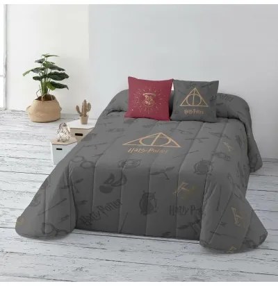 Trapunta Harry Potter Deathly Hallows Multicolore 235 x 270 cm 235 x 3 x 270 cm Letto 135 cm