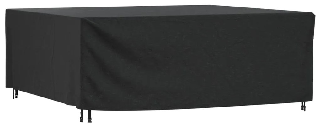 Copertura Mobili Giardino Nera 250x210x90cm Impermeabile 420d /