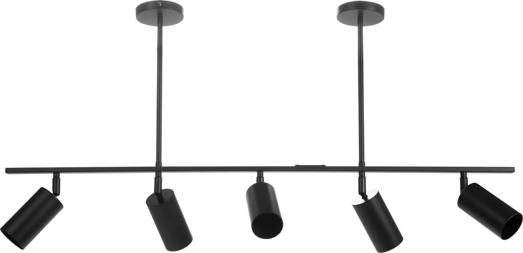 LAMPADA PENSILE METALLO BLACK  LOFT APP611-5C