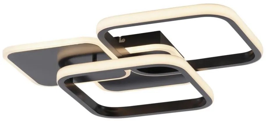 Leuchten Direkt 14117-18 - Plafoniera LED SEVENT LED/36W/230V nero