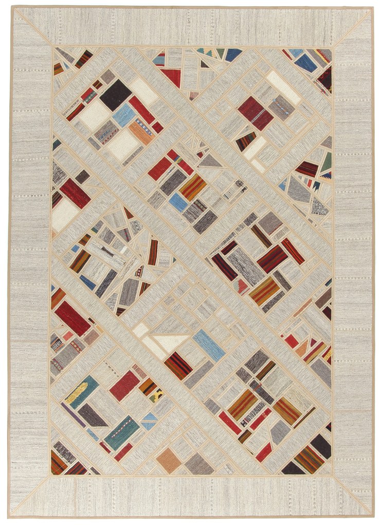 Kilim Tappeto 240 x 170 (Iran) Tessuto A Mano