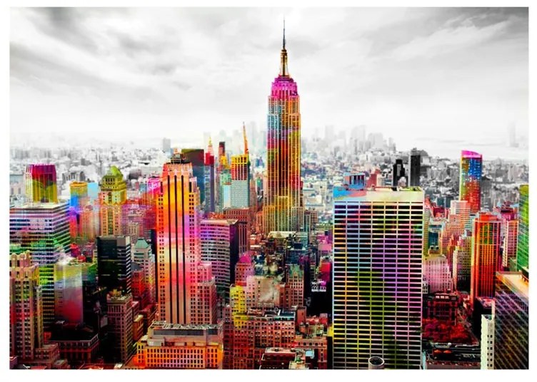 Fotomurale  Colors of New York City II  Colore colorful, Dimensioni e Misure 100x70