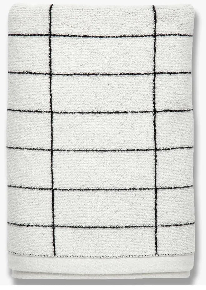 Set di 2 asciugamani in cotone bianco 40x60 cm Tile Stone - Mette Ditmer Denmark