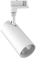 Proiettore Cilindrico Smile Alluminio Bianco Led 30W 3000K Luce Calda Cri80 24