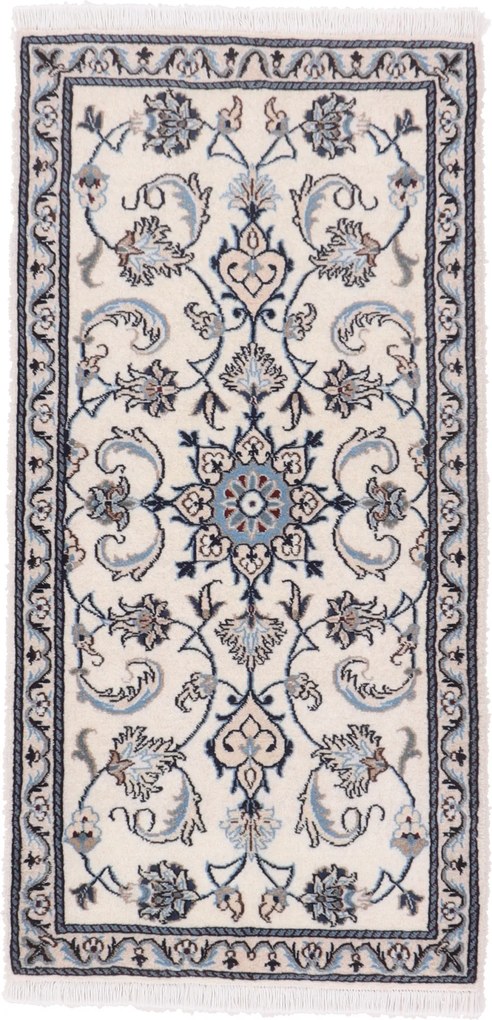 Nain Tappeto 140x70 (Iran) Annodato A Mano