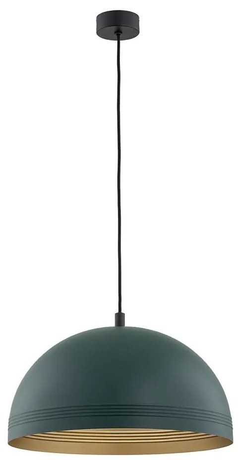 Argon 8243 - Lampadario a sospensione con filo BONITA 1xE27/15W/230V verde