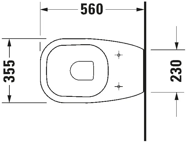 Duravit 21150900002 - WC a pavimento D-CODE ceramica/bianco lucido