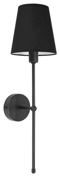 Applique MADELA 1xE14/40W/230V nera