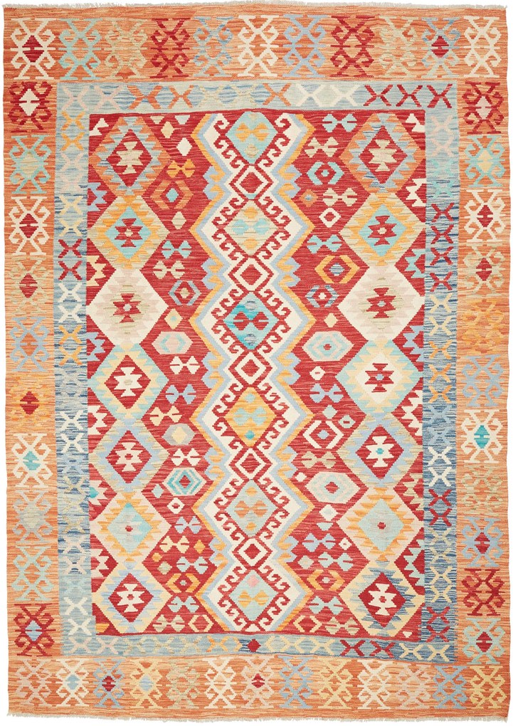 Kilim Tappeto 290x210 (Pakistan) Tessuto A Mano