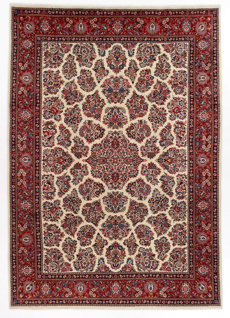 Sarouk Tappeto persiano 360 x 250 (Iran) Annodato A Mano