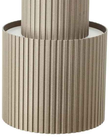 Brilliant - Lampadario a sospensione con filo CADIZ 1xGU10/10W/230V diametro 12,5 cm bronzo