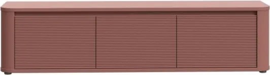 Mobile TV Da Terra 3 Ante 170x40x40 Design Moderno Lehman Terracotta