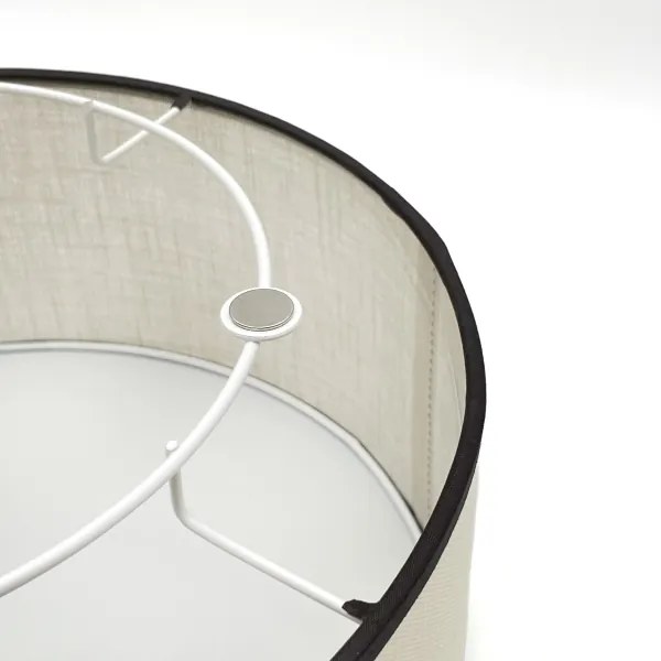 Brilagi - LED Plafoniera BELLADONNA 1xE27/15W/230V diametro 30 cm color crema/quercia