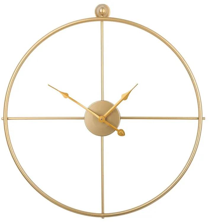 Orologio da parete metallo oro ø 50 cm ZUCHWIL Beliani
