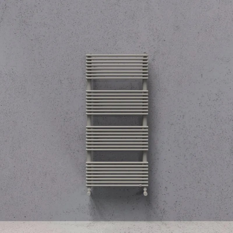 Scaldasalviette ad acqua calda DE'LONGHI SLIM tortora interasse 450 mm, L 50 x H 110 cm