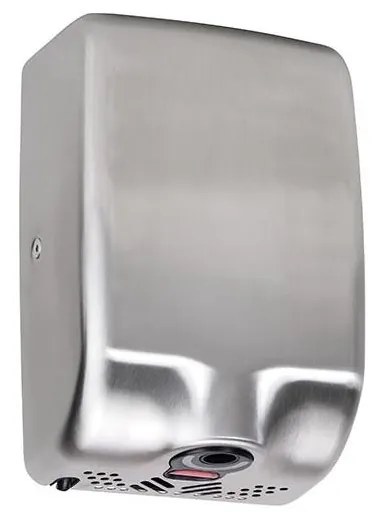 Asciugatore per mani 17x25,5 cm in acciaio inox, finitura argento