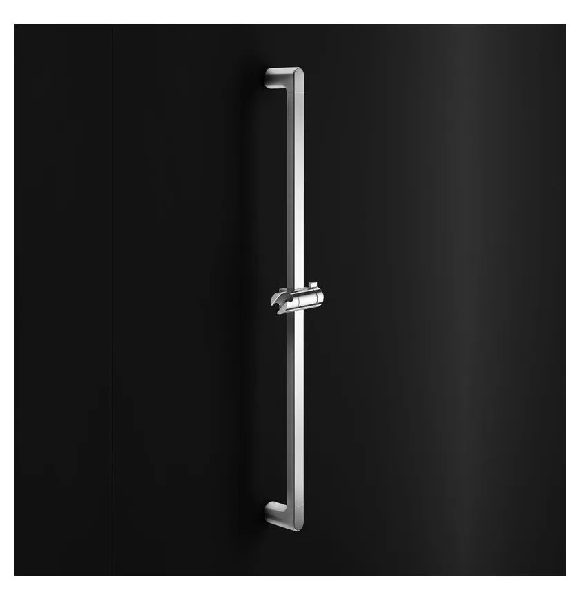 Koh-i-noor 45121 maniglione di sicurezza 100 cm con saliscendi doccia in acciaio inox cromo