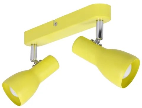 Luce Spot PICARDO 2xE14/40W/230V giallo