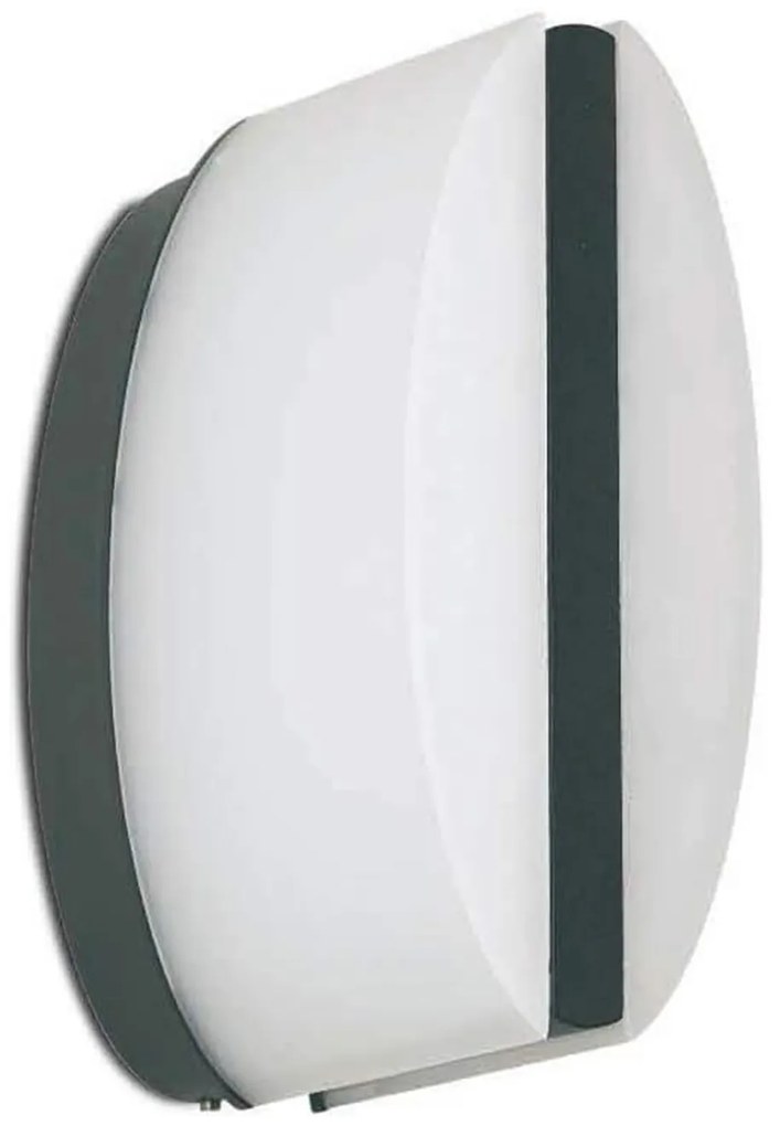 Applique Esterno Moderna Maddox Alluminio Antracite Led Integrato 10W 6000K Ip54