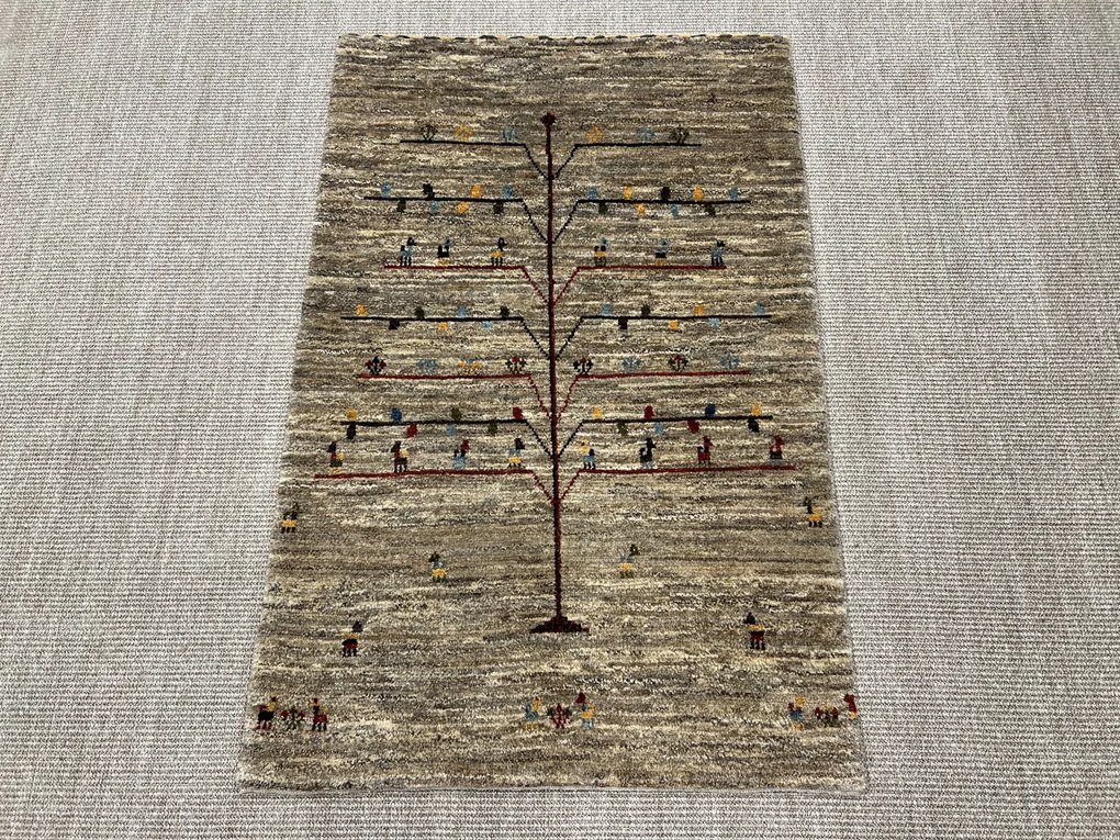 Gabbeh Tappeto persiano 120x80 Marrone (Iran) Annodato A Mano
