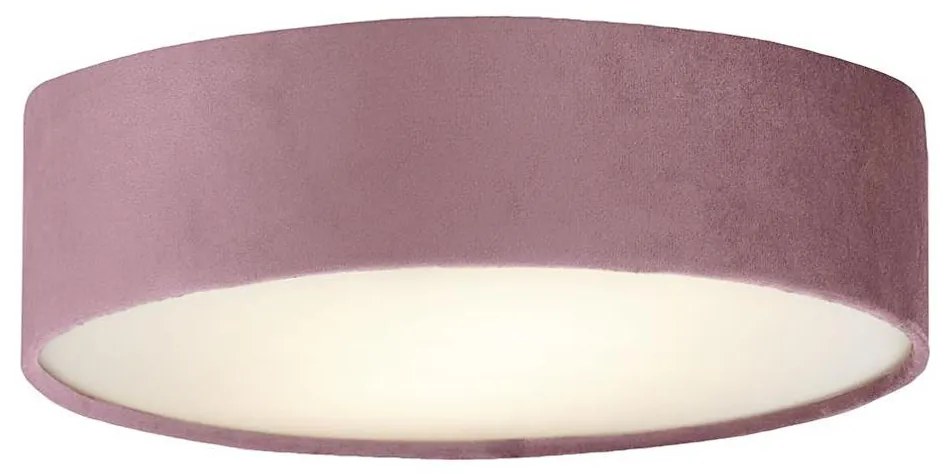 Searchlight 23298-3PI - Lampada da soffitto DRUM 3xE27/60W/230V Rosa