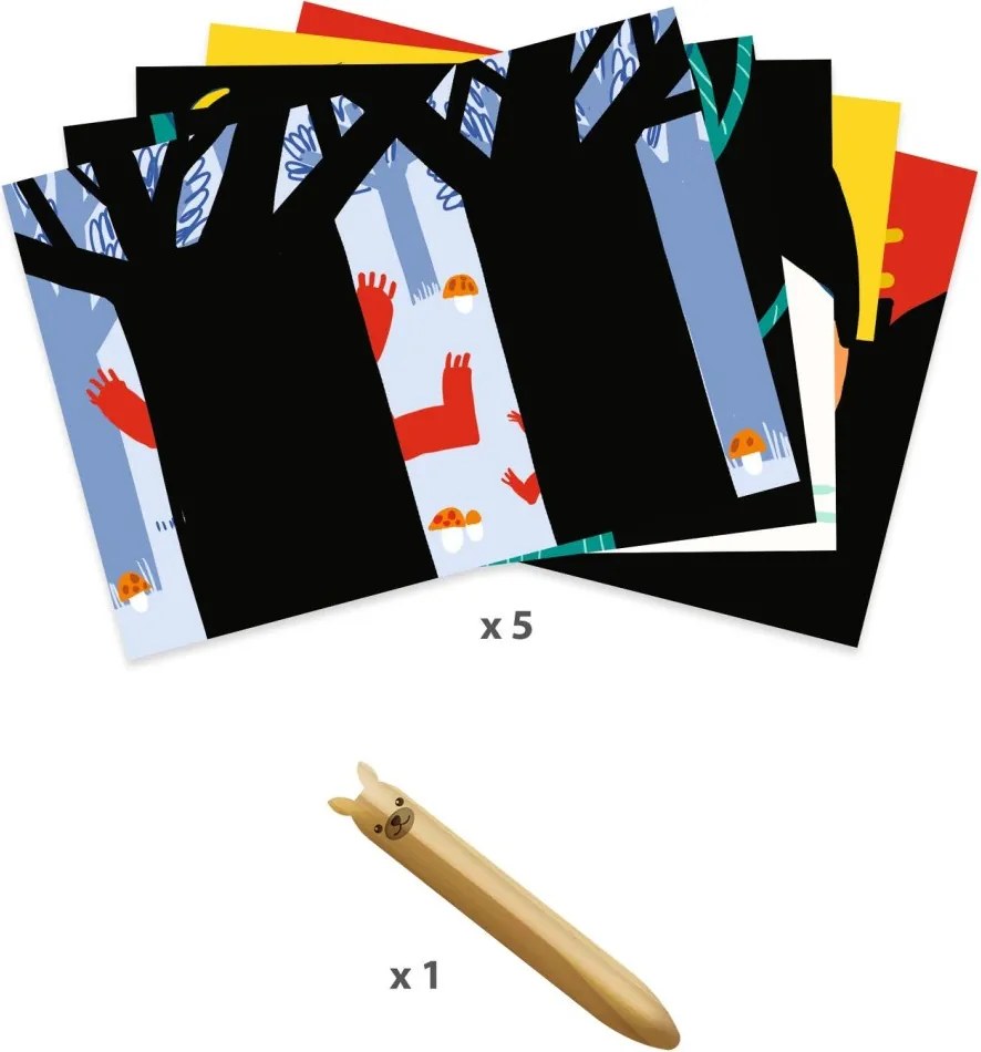 Carte da grattare - A tema animali