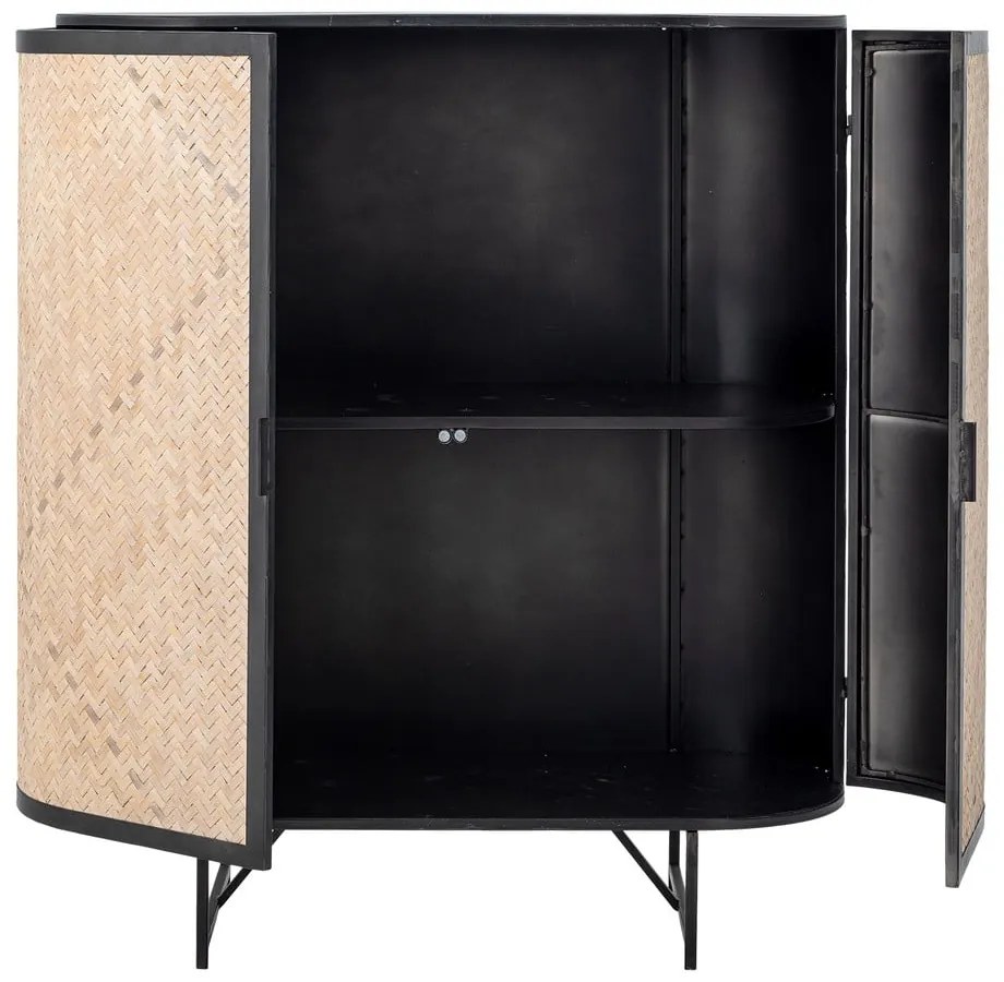 Armadietto di colore naturale in bambù 92x105x36,5 cm Ember – Bloomingville