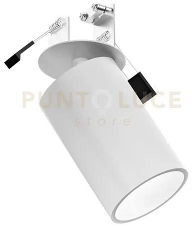 Gfa1390- faretto ad incasso orientabile 1 luce attacco gu10 colore ...