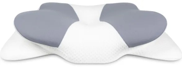 CONNECT IT CFH-6032-WH - Cuscino anatomico Gemini bianco/grigio