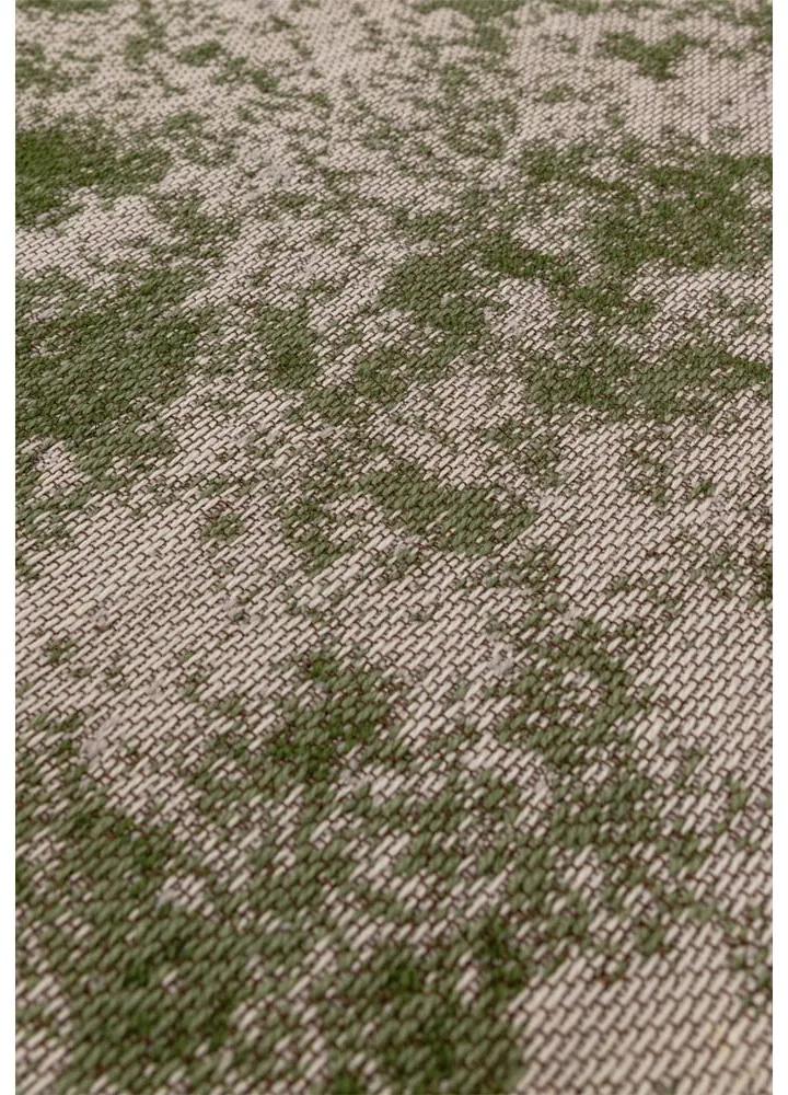Tappeto per esterni kaki in fibre riciclate 120x170 cm Dara - Asiatic Carpets