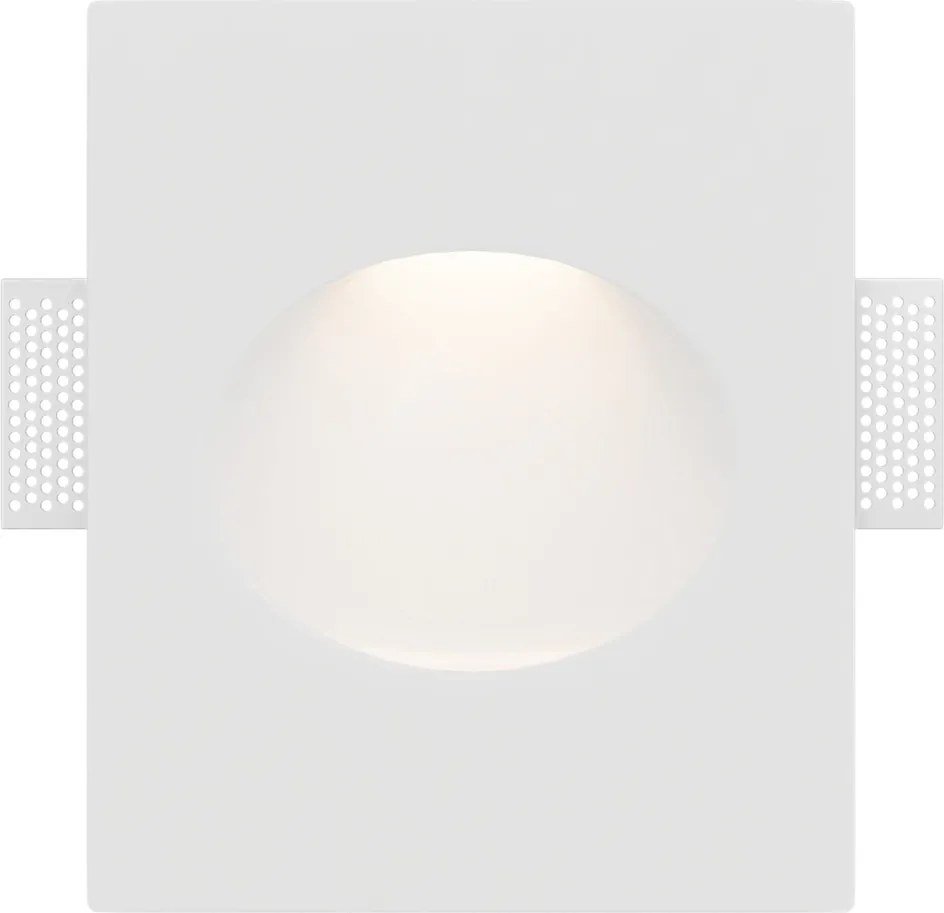 Applique da Incasso Segnapasso GU10 in Gesso Pitturabile