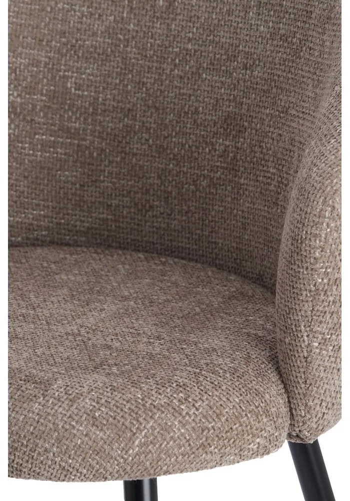 Set di sedie da pranzo beige in metallo 2 pz Radaja – Light &amp; Living