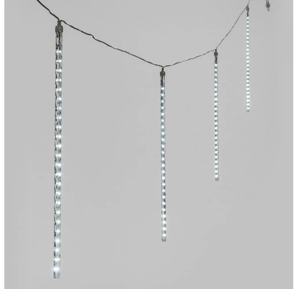 Catena di Natale LED da esterno ICICLE 480xLED 14m IP44 bianco freddo