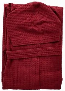 Accappatoio nido d'ape Golf Gabel Bordeaux M