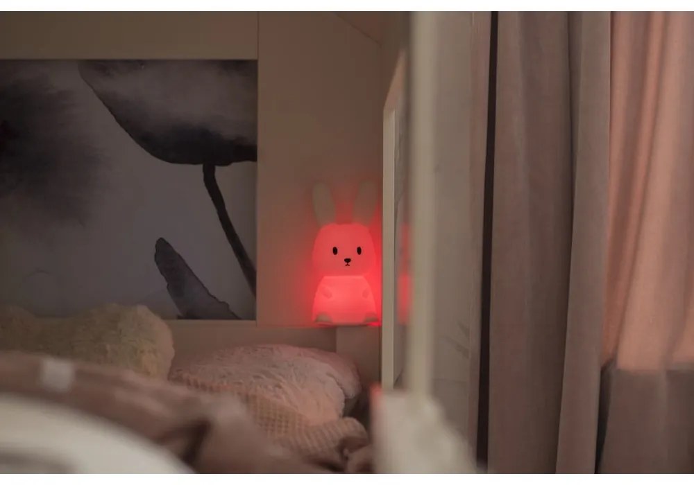 Luce notturna per bambini a LED bianchi Bunny - Star Trading