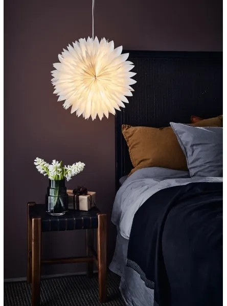 Markslöjd 705843 - Decorazione natalizia SOLINA 1xE14/25W/230V diametro 45 cm bianco