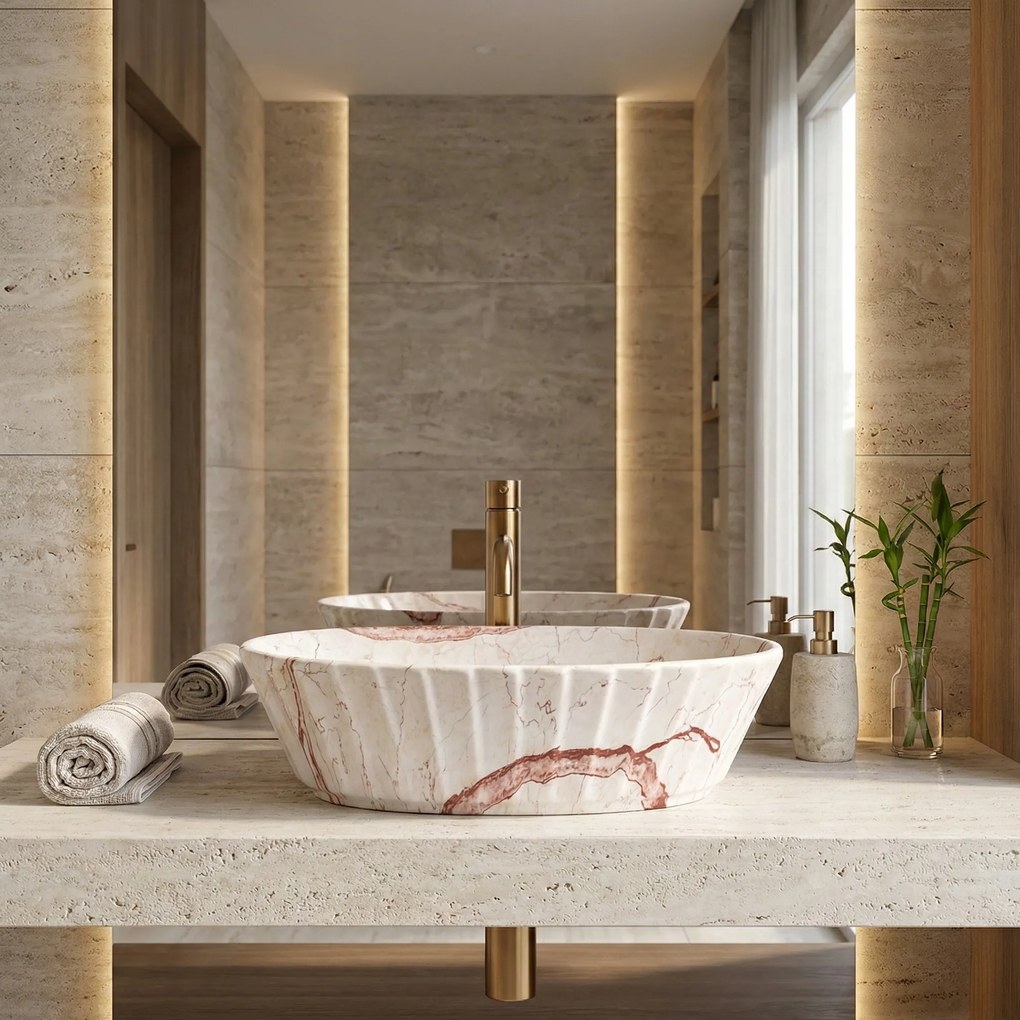 Lavabo da appoggio Rea Samanta Zen