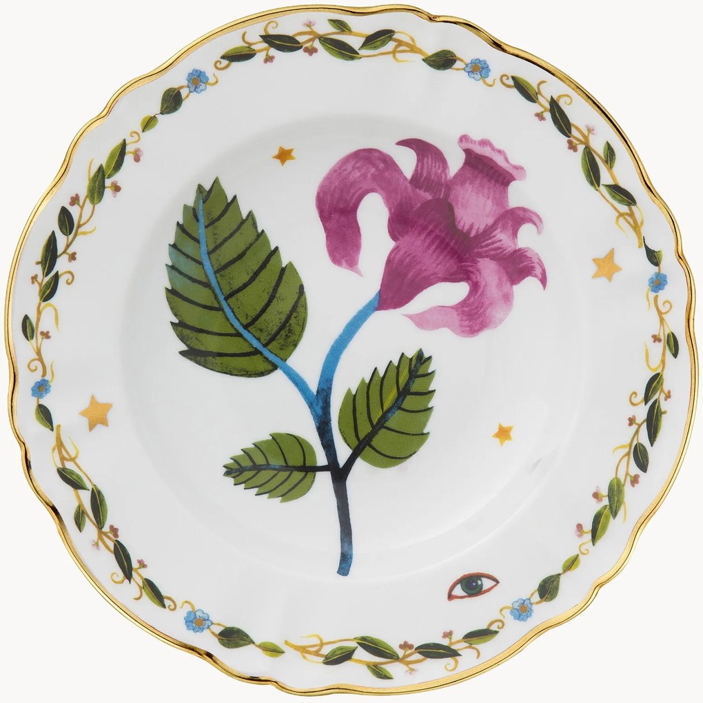 Piatto fondo fatto a mano Fabula