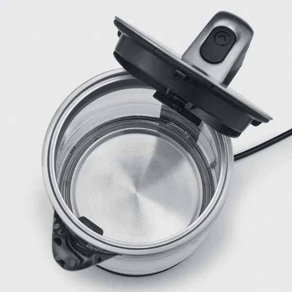 Severin WK 3420 - Bollitore elettrico rapido 1,7 l 2200W/230V acciaio inox/vetro