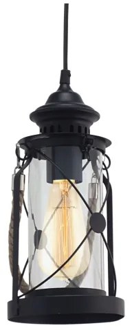 Eglo 49213 - Lampadario BRADFORD 1xE27/60W/230V