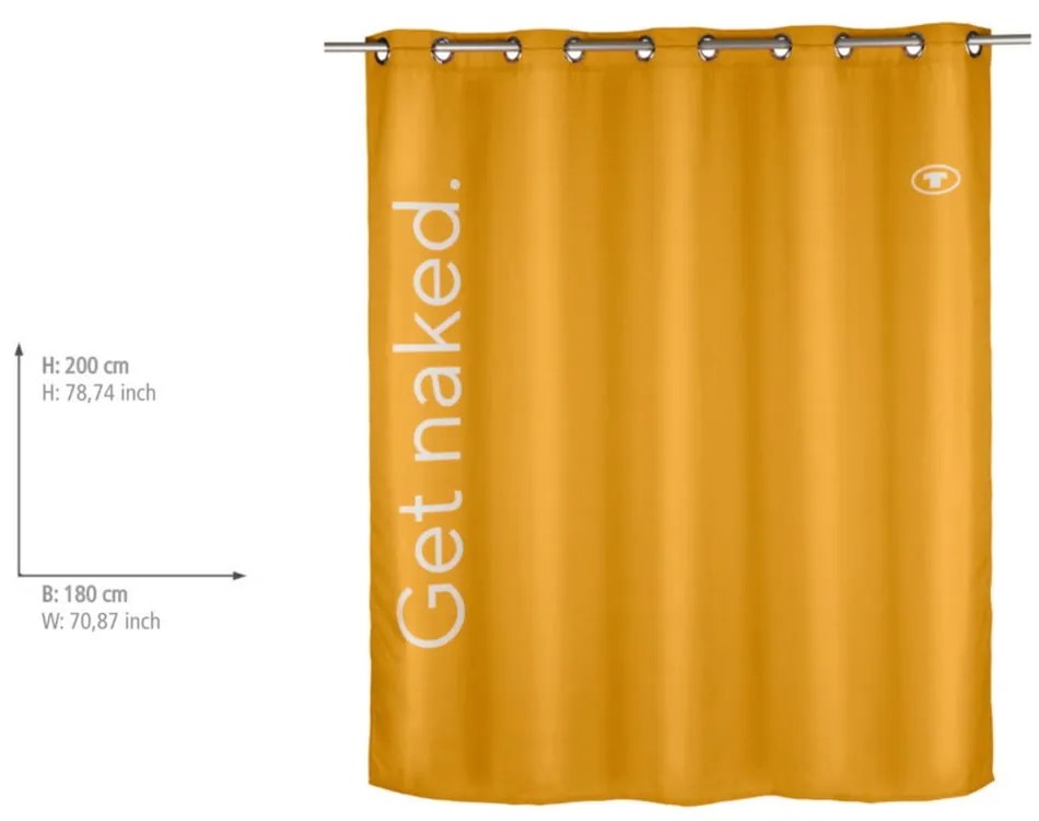 Tenda per doccia 180x200 cm Tom Tailor Get Naked – Wenko