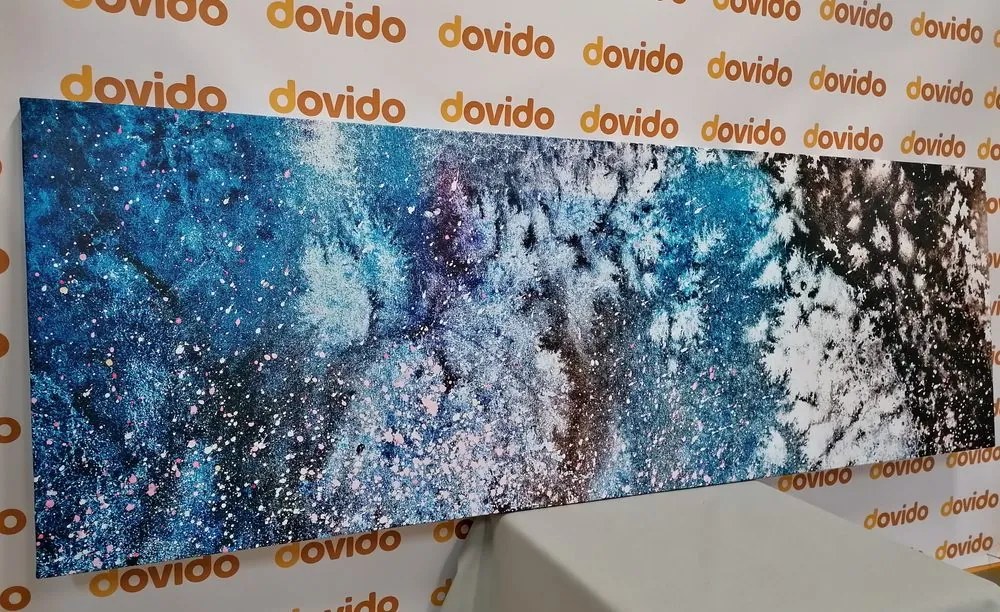Quadro su tela – Astrazione con colori ad acquerello